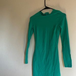 Bebe Tight Long Sleeve Dress